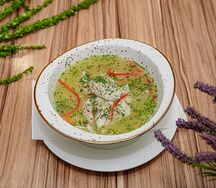 Лапша с курицей 
