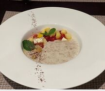Каша овсяная на молоке