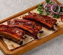 Шашлык из свиного ребра