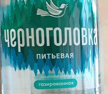 Вода Черноголовка с газом