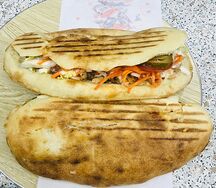 Донер Королевский с курицей на углях