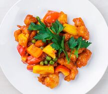 Курица в кисло-сладком соусе