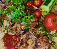 Шашлык голень курицы