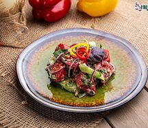 Овощной салат по-грузински