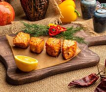 Лосось на мангале