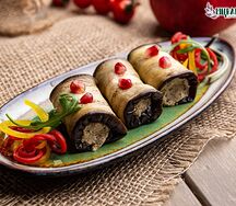 Рулетики из баклажанов