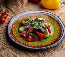 Овощной салат с зеленью