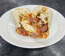 Хот-дог в лаваше