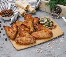 Шашлык из куриных крыльев