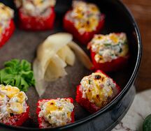 Запеченный с курицей