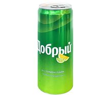 Лимонад Добрый Лимон-лайм