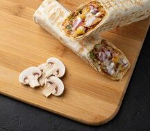 Шаверма овощной микс с грибами