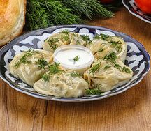 Манты с говядиной