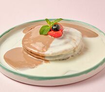 Панкейки с шоколадным кремом