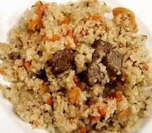 Плов с индейкой