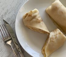 Блинчики с ветчиной или курицей