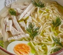 Куриный суп-лапша