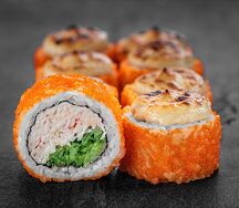 Запеченный ролл Калифорния 8 шт
