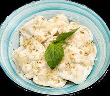 Равиоли с камчатским крабом
