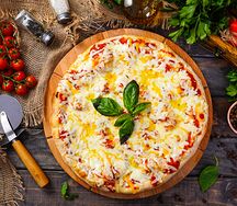 Римская пицца Маргарита