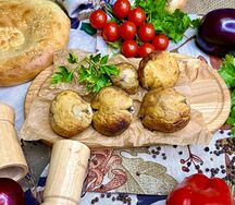 Шампиньоны на огне