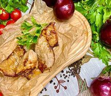 Свиная мякоть на мангале