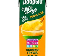 Сок Добрый Яблоко-груша