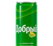 Лимонад Добрый Лимон-лайм