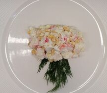 Салат Крабовый с рисом