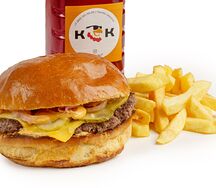 Комбо с бургером