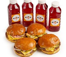 Комбо Бургеры и напитки