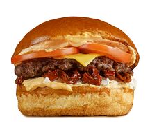 Бургер с рикоттой