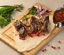 Печень с курдюком
