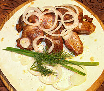 Шашлык из cвинoй шейки