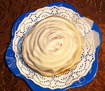 Улитка с корицей в креме