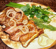 Шашлык из свиных рёбер