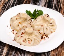 Хинкали с бараниной