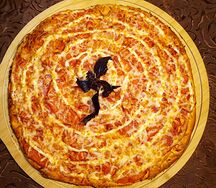 Пицца с ветчиной