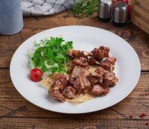 Шашлык из бараньих семечек