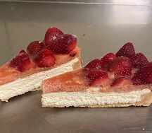 Чизкейк клубничный