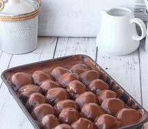 Профитроли большие в шоколадном креме