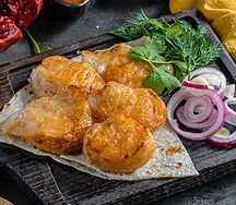 Шашлык из бараньего курдюка