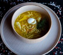 Лапша с курицей
