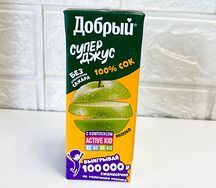 Сок Добрый Супер Джус яблочный