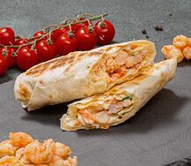 Ролл с креветками