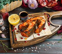 Стейк из стерляди