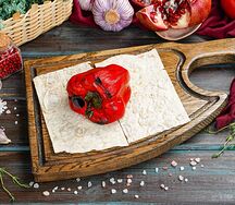 Болгарский перец на углях