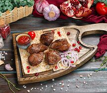 Шашлык из телячьей мякоти