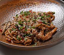 Удон с курицей