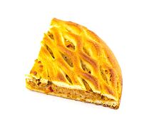 Пирог из индейки с печеным перцем